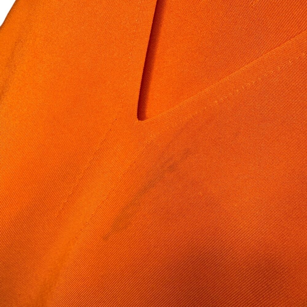 Ted Baker orange sarhaa knitted sweater vest size US 4 - Picture 5 of 10